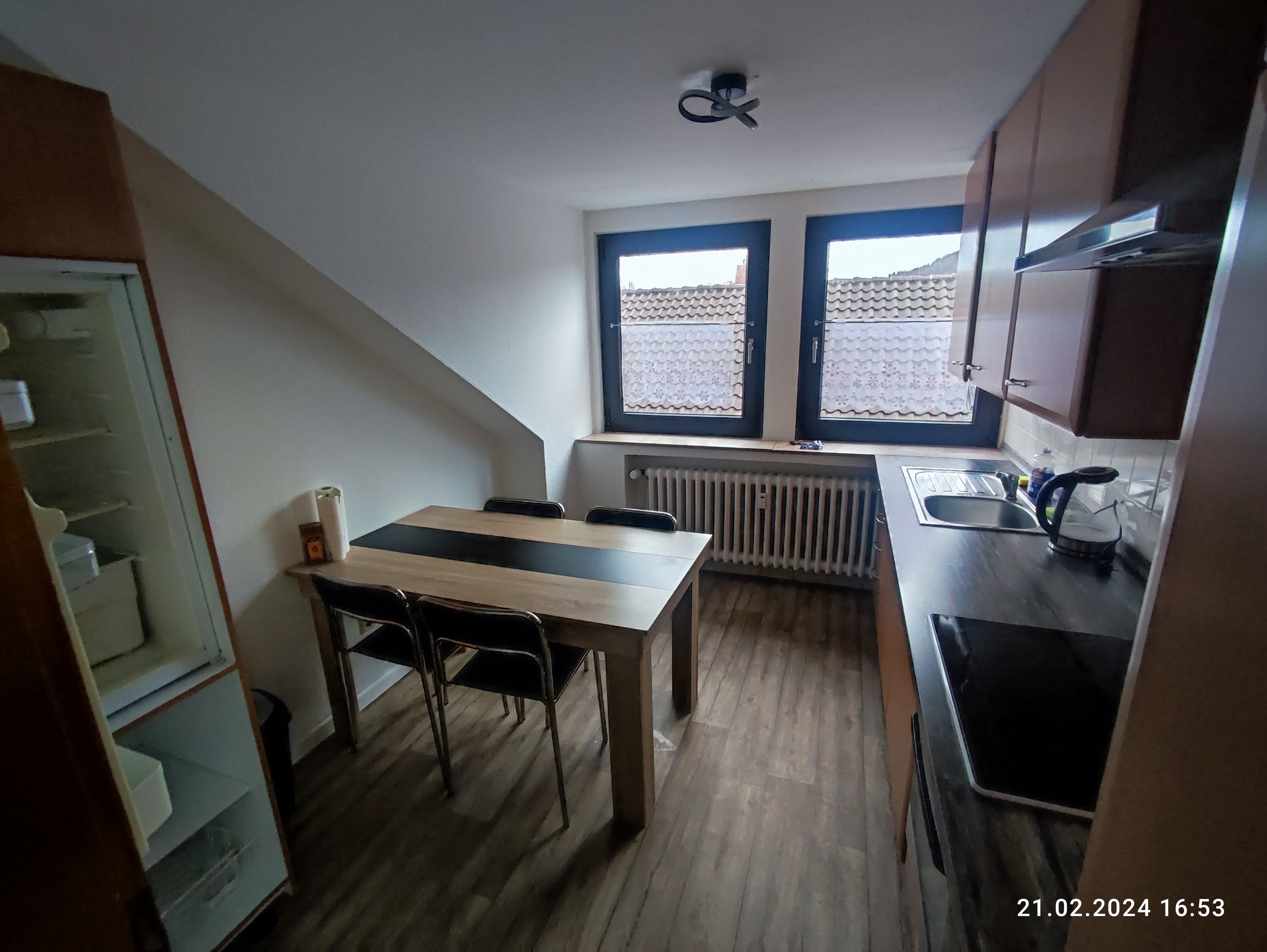 Zweibettzimmer mit zwei getrennten Einzelbetten