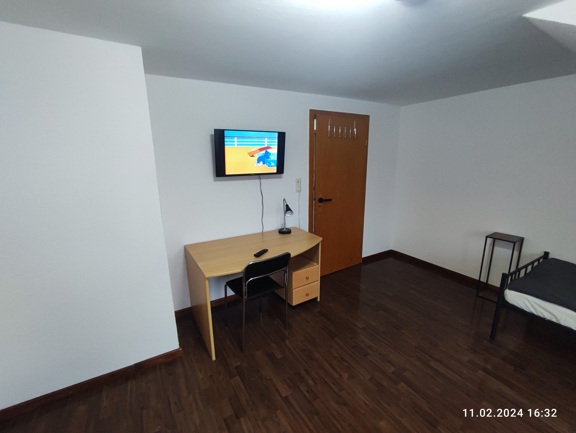 Zweibettzimmer mit zwei getrennten Einzelbetten in Vlotho